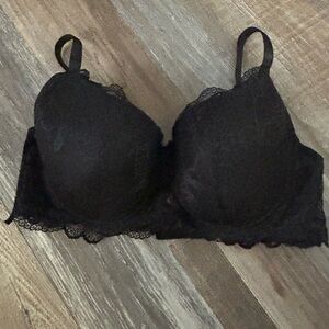 B.Luxe black  Lace underwire padded Bra  Romantic Fairy 40C